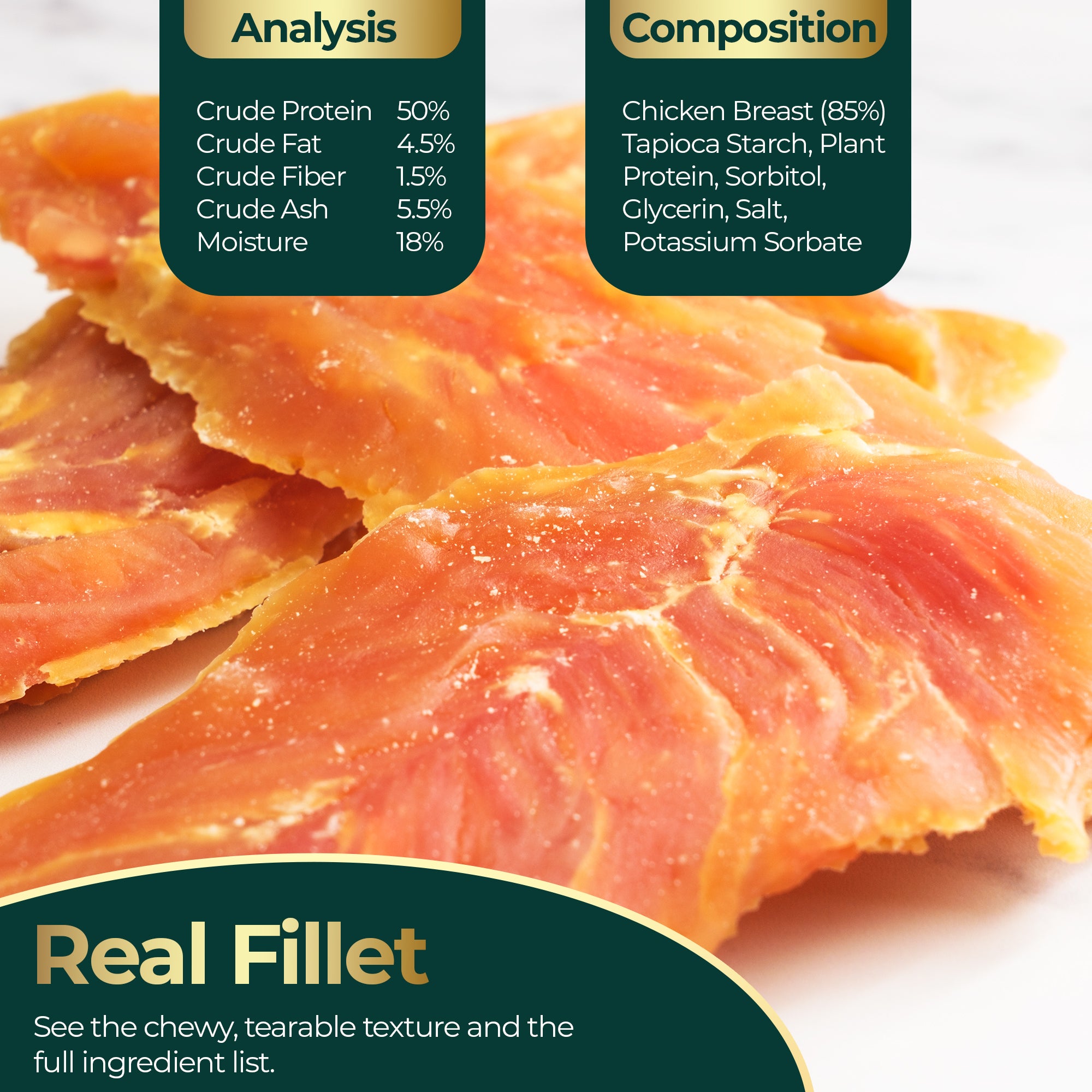Chewy Chicken Fillets 200g
